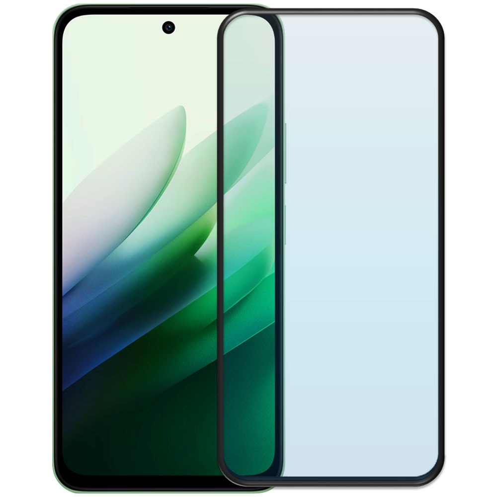 Folie din sticla securizata pentru Xiaomi Redmi 15, HAMSTERBOX Glass Shield, Protectie completa ecran, Full face, Aplicare rapida, Case Friendly, Transparenta
