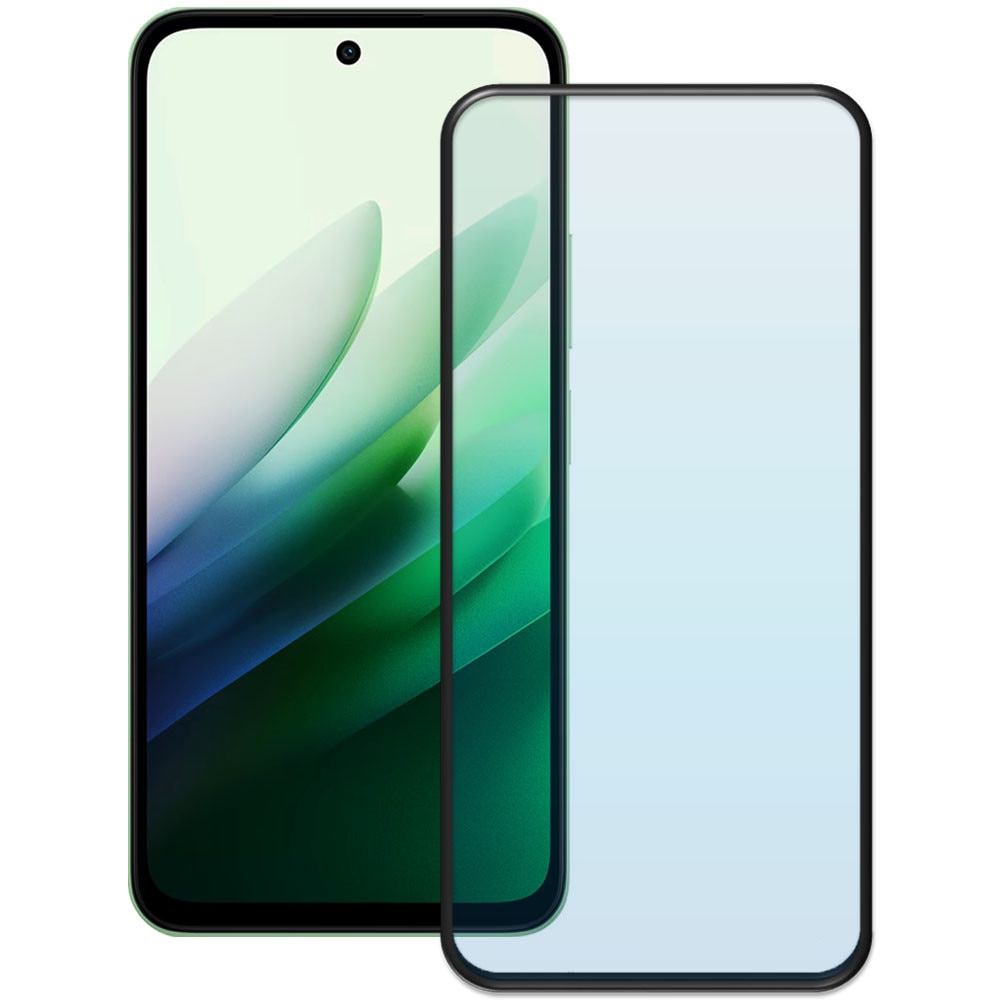 Folie din sticla securizata pentru Xiaomi Redmi 15, HAMSTERBOX Glass Shield, Protectie completa ecran, Full face, Aplicare rapida, Case Friendly, Transparenta