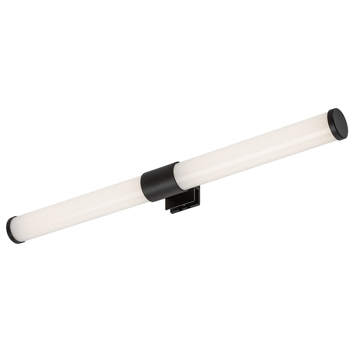 Aplica pentru baie Rabalux Zain LED 6W 590Lm 4000K plastic negru 400mm IP44