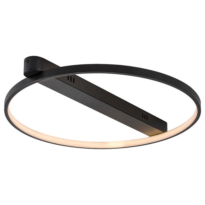 Rabalux Beliza beépített LED mennyezeti lámpa, 45W 3200 lm 3000K fekete átmérő 550mm IP20