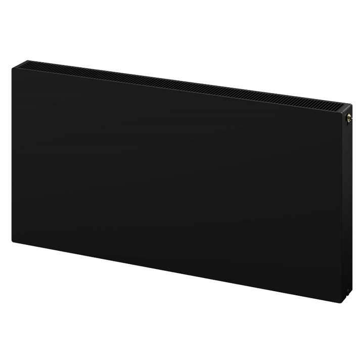 Mexen Flat CVF22 radiátor panel 600 x 1100 mm, alsó csatlakozás, 1741 W, fekete - W622F-060-110-70