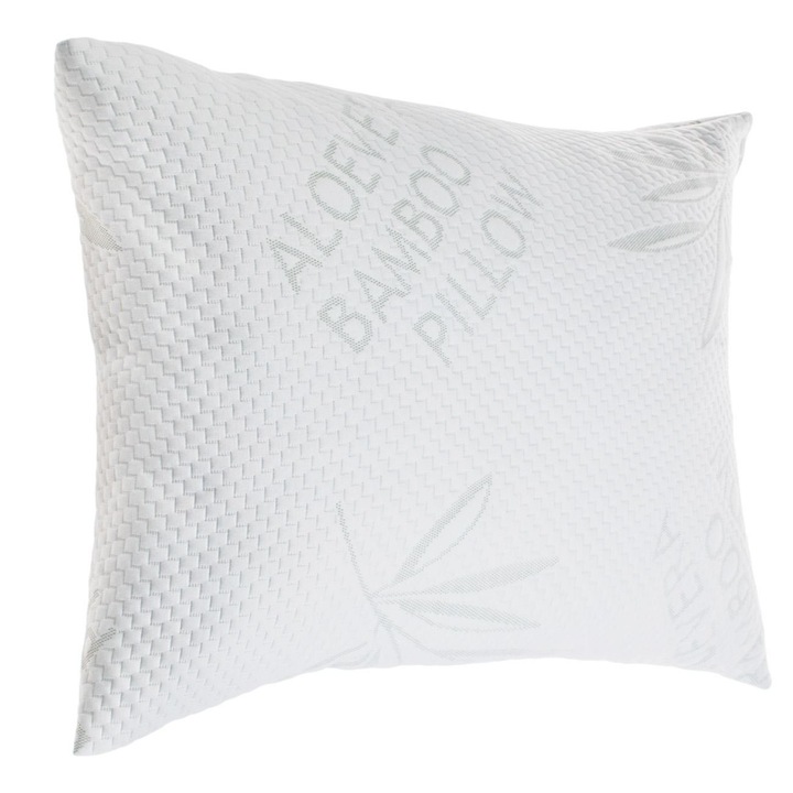 Perna Ortopedica Casa Shop Spuma de Memorie Aloe Vera & Bambus 70x50cm