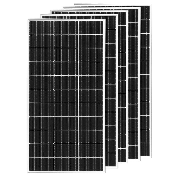 Panou solar, 600W (set de 5x120W), monocrystalline, dimensiuni 1160x530x25mm