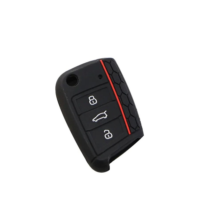 Kulcstartó tok VW Golf 7 Polo Tiguan Kodiaq Karoq mk7 Skoda Octavia A7 Seat Leon Ibiza