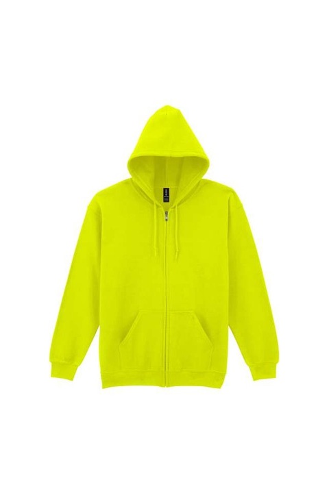 Мъжки суичър, плътен с качулка и цял цип - GI18600