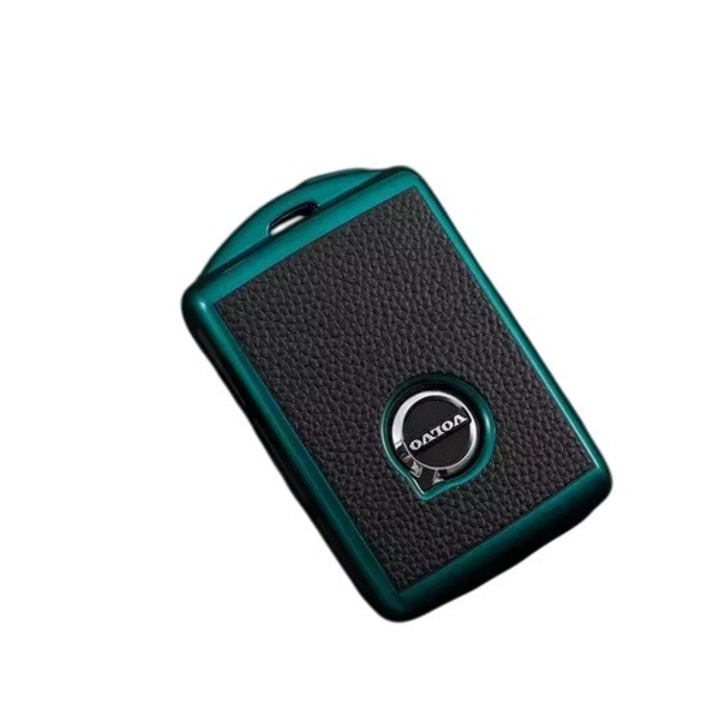 Husa pentru cheie Volvo XC60 XC40 XC90 S60 S90 V60 V90 verde/negru