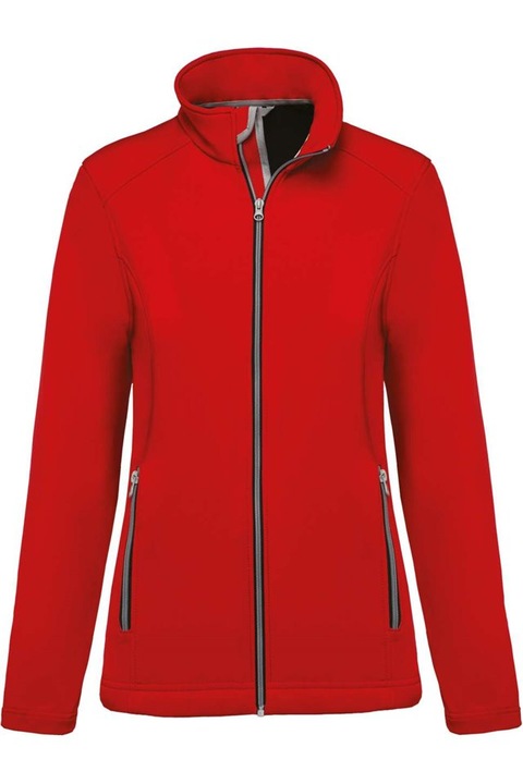 Jacheta softshell de dama, din 2 straturi, Kariban KA425, Red, M
