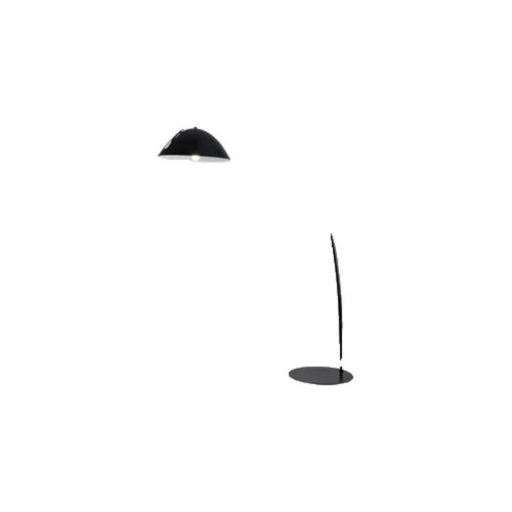 Lampa de podea, design minimalist modern, baza din marmura, dimensiune mare, E27