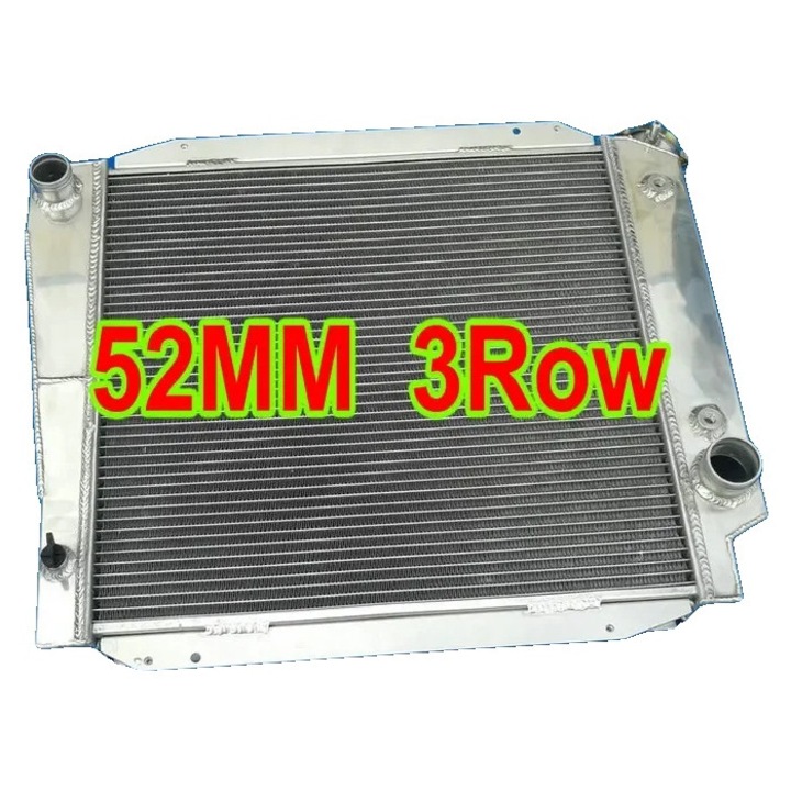 Radiator, Constructie din aluminiu, Montare frontala