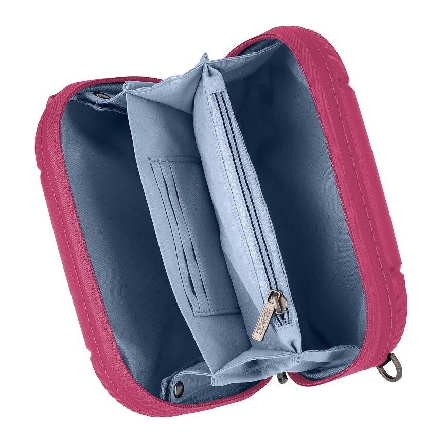 Geantă laptop IMPACKT IP1 Mini case, roz, 3 compartimente, 100% poliester reciclat