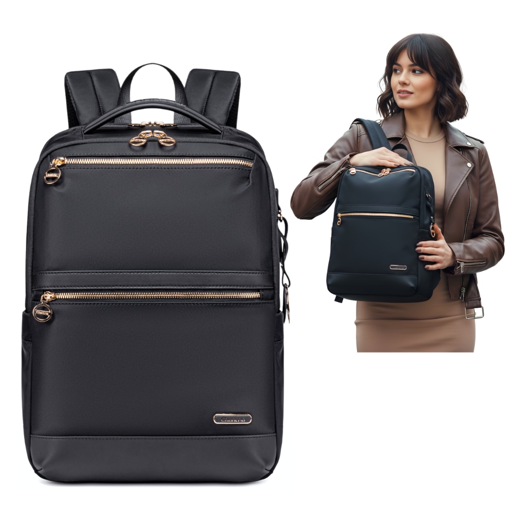 Rucsac dama Chantria casual 14 L negru