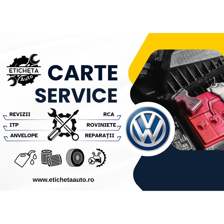 Carte Service Auto Volkswagen – Revizii, RCA, ITP, Rovinieta, Anvelope- Reparatii Intr-un Singur Loc