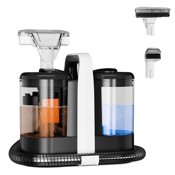 Hordozható szőnyegtisztító, 600W, kompakt kialakítás, 15Kpa, 5m kábel