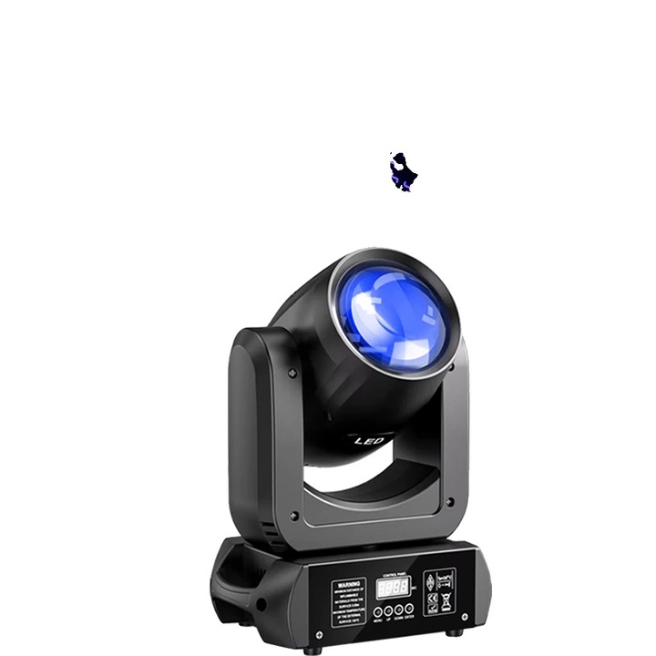 Lumina de scena mobila, efecte multicolore, 1 set, dimensiuni compacte, alimentare AC, 12 canale de control