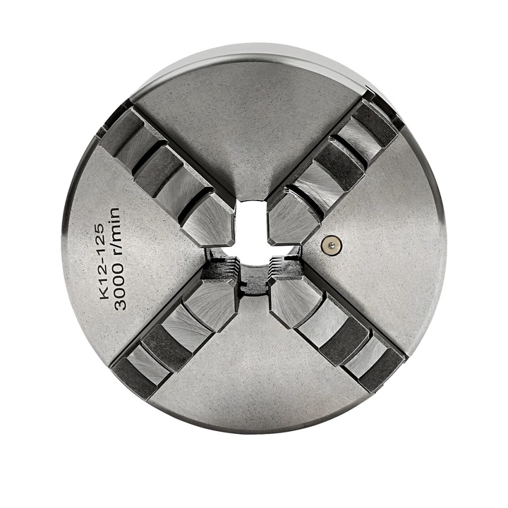 Esztergatokmány 4 pofás, 125mm, gyorsbefogású, 0.07mm pontosság