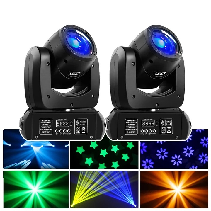 Lumina mobila LED, 150W, 11 roti de culoare, 23.5x16x33 cm, 6 kg