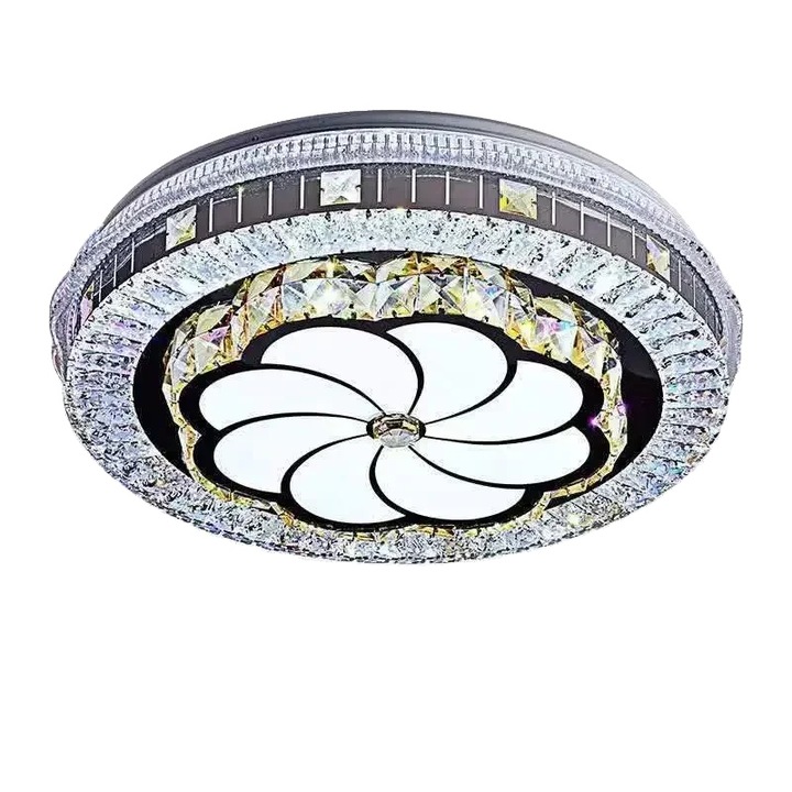LED mennyezeti lámpa, modern design, távirányítóval dimmelhető, D-50CM, 36x2W, 165-265V, 10-15nm-re