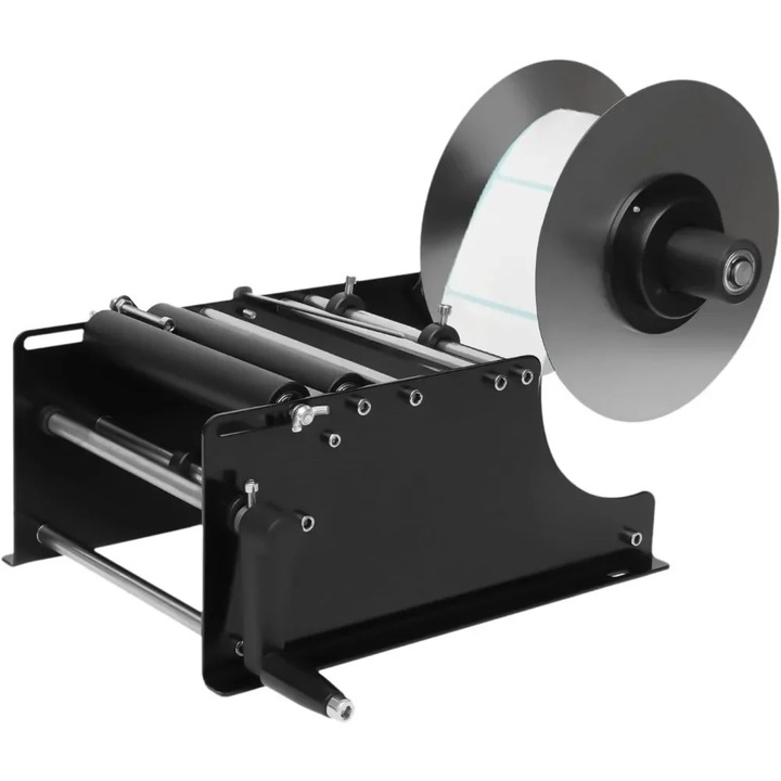 Aparat de etichetat manual, Light Black, constructie din fier, precizie +/-0, 5 mm, set complet