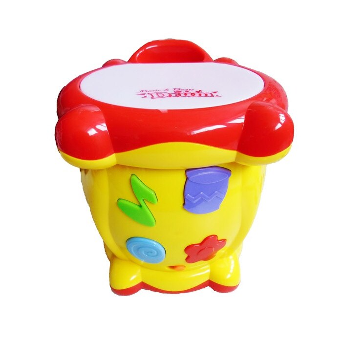 Toba muzicala pentru copii cu lumini si melodii, Galbena