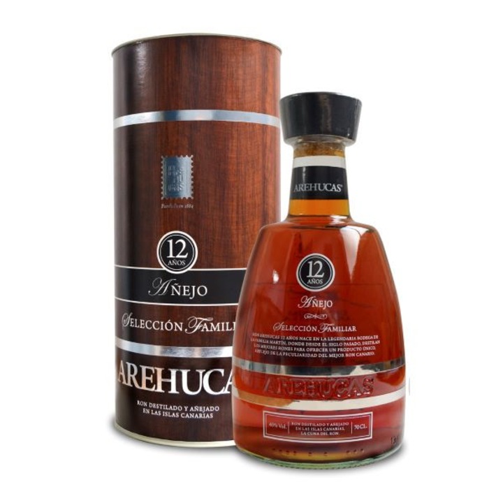 Rom Arehucas Seleccion 12 Ani, 40% vol, 0.7L, culoare mahon