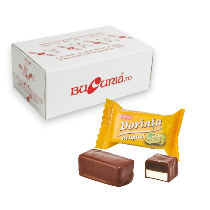 Bomboane Dorinta Struguri 2, 3 Kg (Bax)