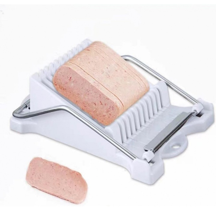 Feliator manual, 11 felii, inox, ABS, rezistent caldura, 10 fire, 23x12cm