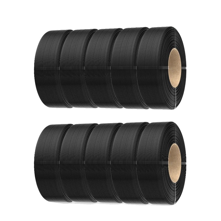 Filament 3D PLA PLUS 2.0 BK, 1.75mm, 1KG, biodegradabil