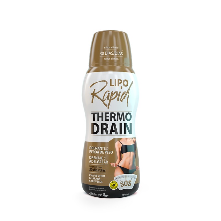 Liporapid Thermodrain, Dietmed, 600 ml