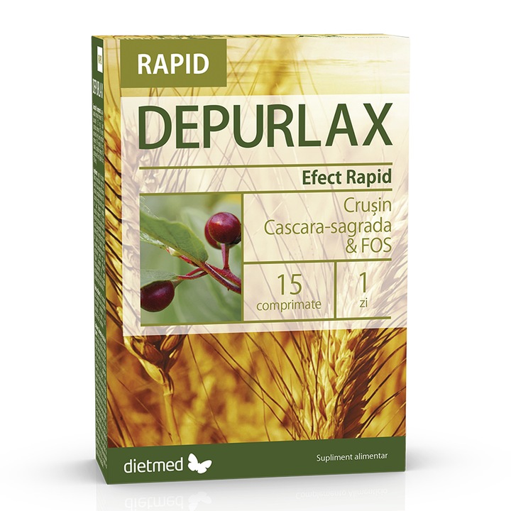 Depurlax Rapid, Dietmed, 15 tablete
