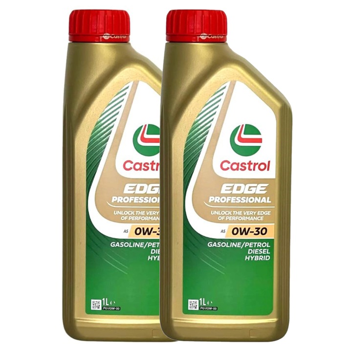 Пакет 2 литра Масло Castrol Edge Professional A5 Volvo 0W30
