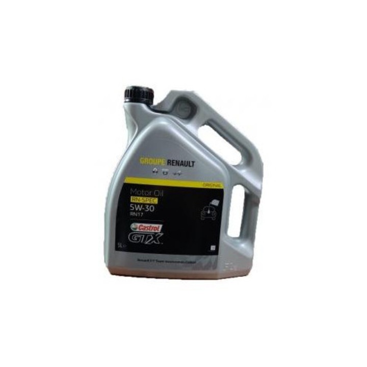 Масло RENAULT CASTROL GTX RN-SPEC 5W30 7711943681, обем 5 литра