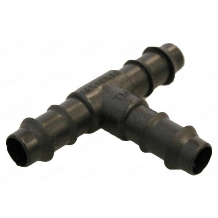 Conector orb cu trei cai pentru furtun de picurare fara gauri