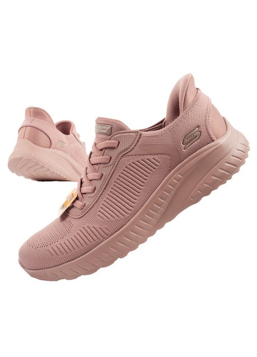 Pantofi sport confortabili Skechers Bobs Squad-Chaos pentru femei, Roz
