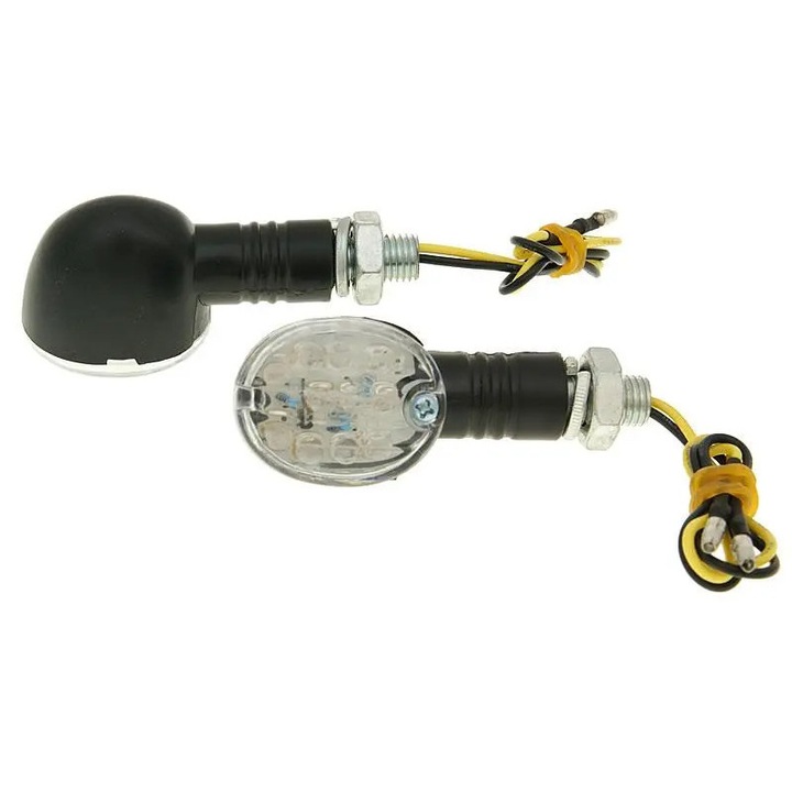 Index / irányjelző szett M10 menetes LED fekete IP24490