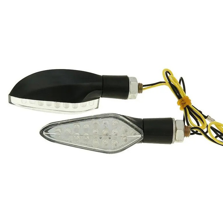 Index / irányjelző szett M10 menetes LED fekete IP24493