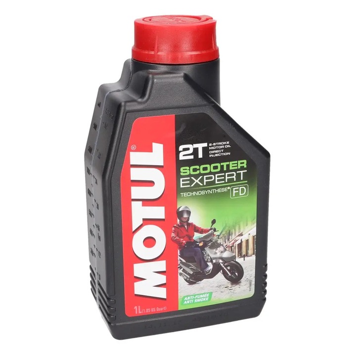 Motul motor olaj 2T / 2 ütemű Scooter Expert fél szintetikus 1 LITER MOT831801