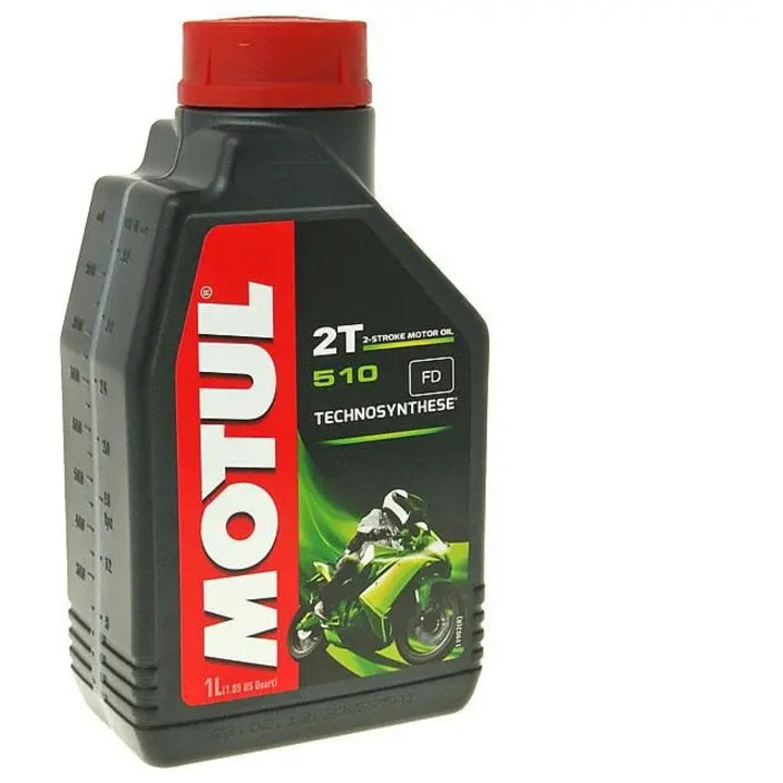 Motul motor olaj 2T / 2 ütemű 510 fél szintetikus 1 LITER MOT837411