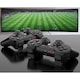 Set Controller wireless x 2, DUALSHOCK, compatibil PS3, vibratii intense, Negru, LuckyLu®