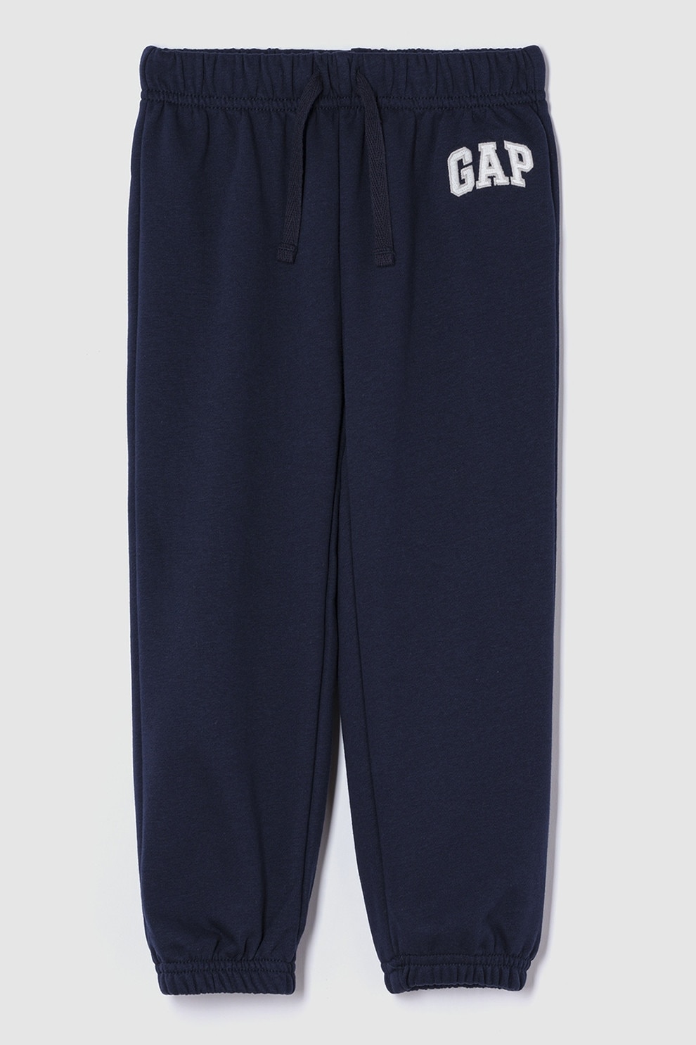 GAP, Pantaloni de trening din amestec de bumbac cu logo, Bleumarin, 80 CM