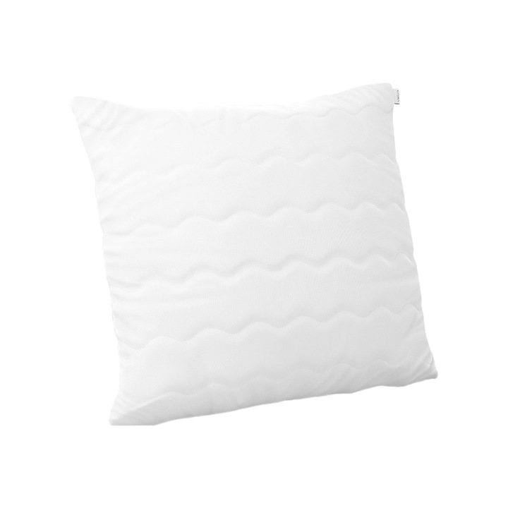 Amelia Home mikroszálas steppelt párna, fehér, 50x50 cm, 80 g/m2 sűrűség, puha