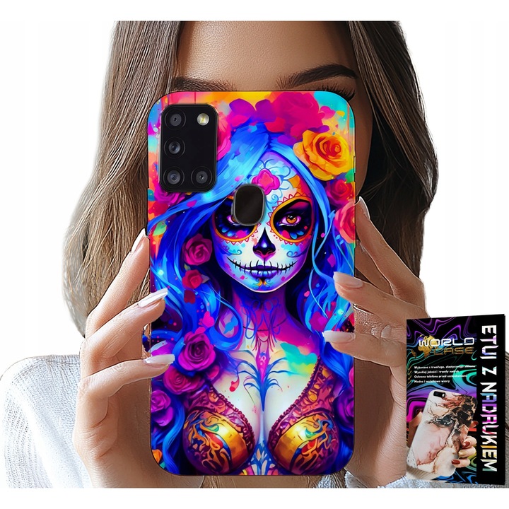 TOK SAMSUNG GALAXY A21s - MEXICAN COLOUR KINGDOM OF DEATH
