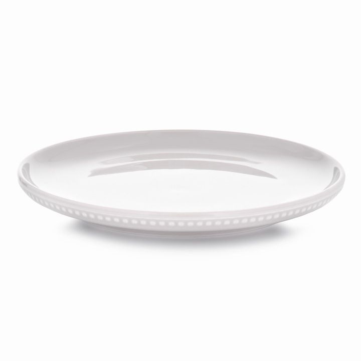 Farfurie desert 20cm, portelan, AMBITION Perline