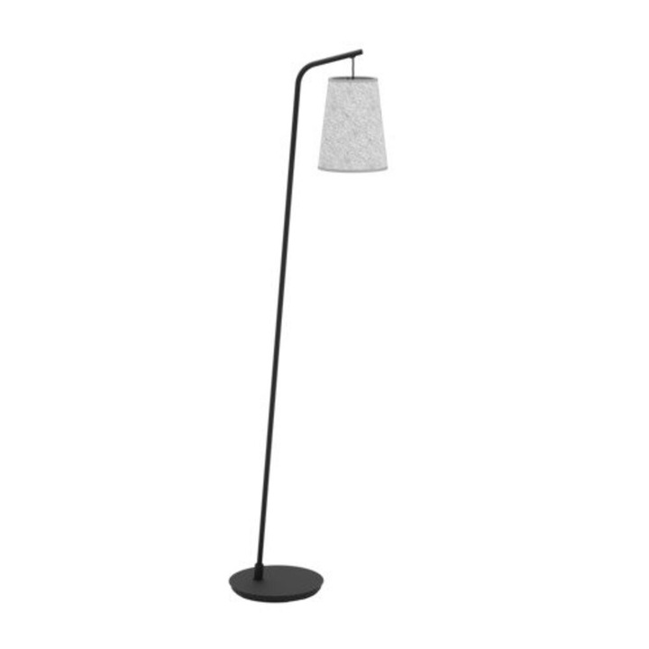 EGLO, 43987, ALSAGER, állólámpa, E27, 1X40W, IP20, szürke