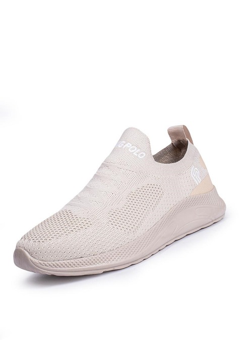 Férfi sportcipő, Textil, Filling POLO, 368017, Bézs