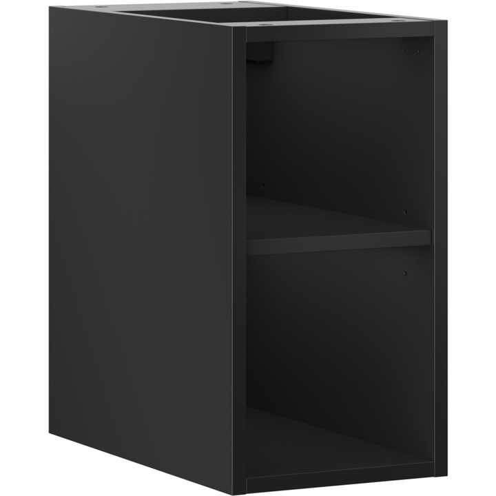 Dulap deschis Mexen Box-A, 25x47cm, negru mat