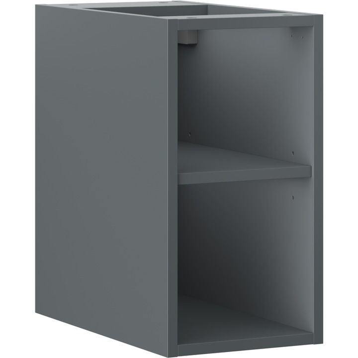 Dulap deschis Mexen Box-A, grafit mat, 25x47cm