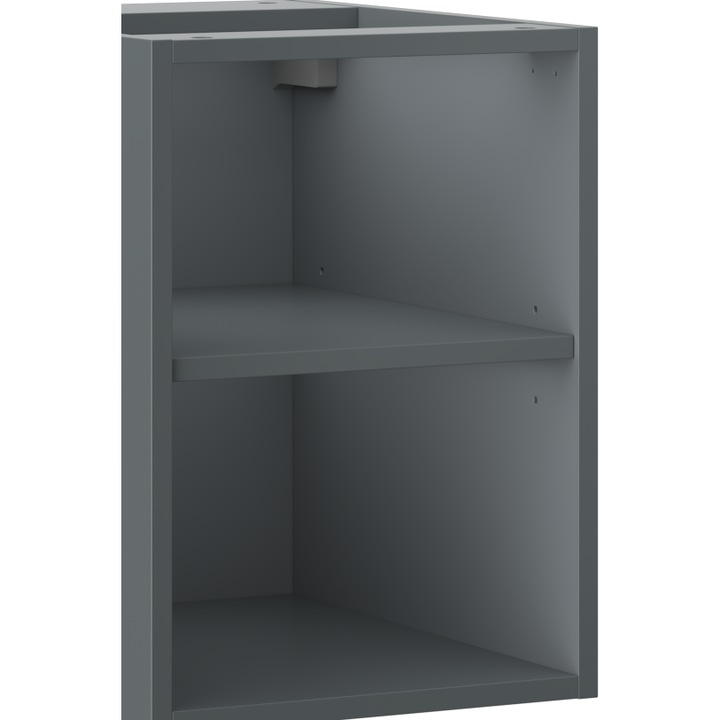 Dulap deschis Mexen Box-A, grafit mat, 35x47cm