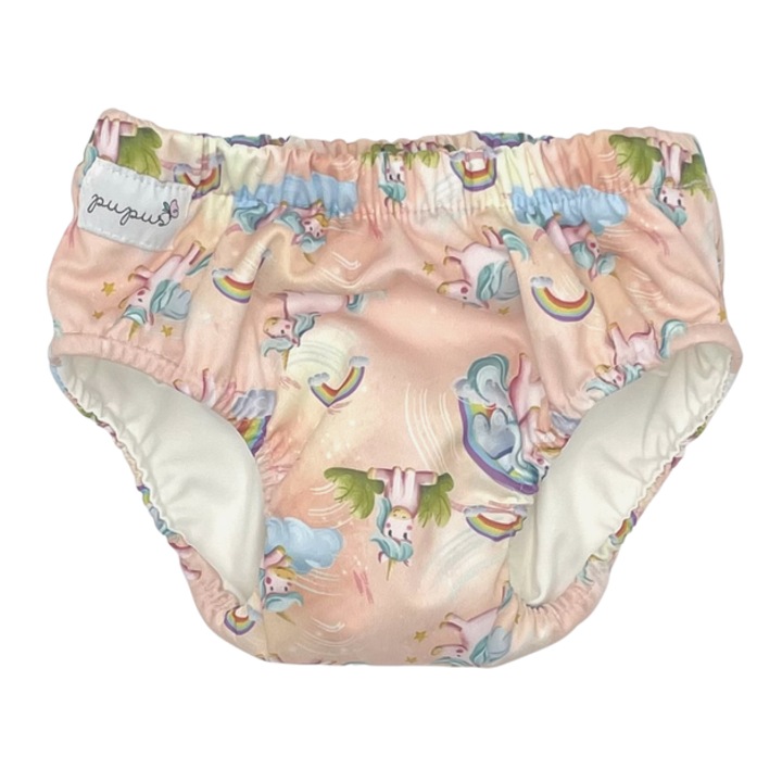 Chiloti de antrenament Pupus Unicorni, impermeabili, bumbac moale, 1 bucată, M