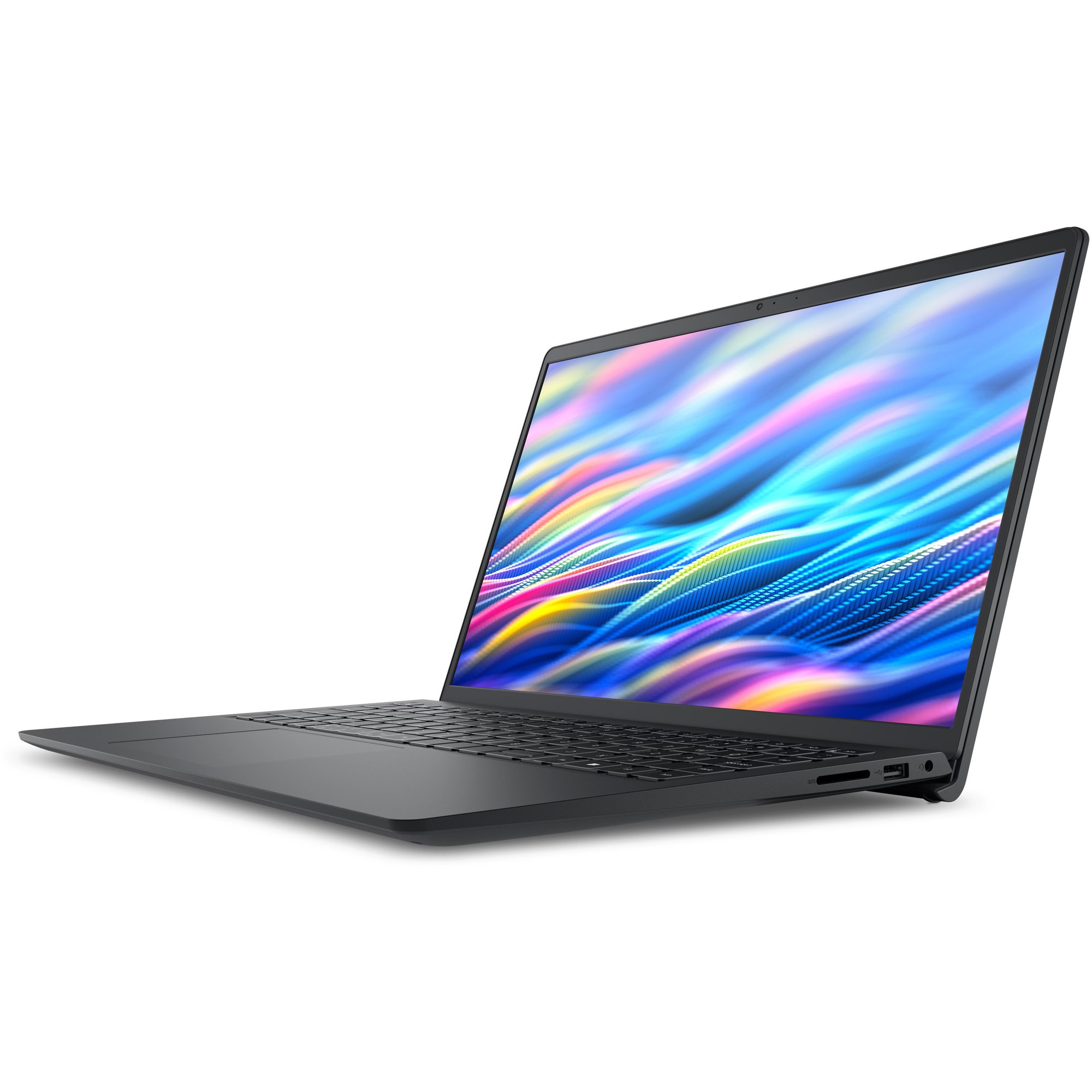 Laptop DELL 15.6'' 15 DC15250, FHD 120Hz, Procesor Intel® Core™ i7-1355U (12M Cache, up to 5.00 GHz), 16GB DDR4, 512GB SSD, Intel Integrated Graphics, Linux, Carbon Black, 3Yr ProSupport
