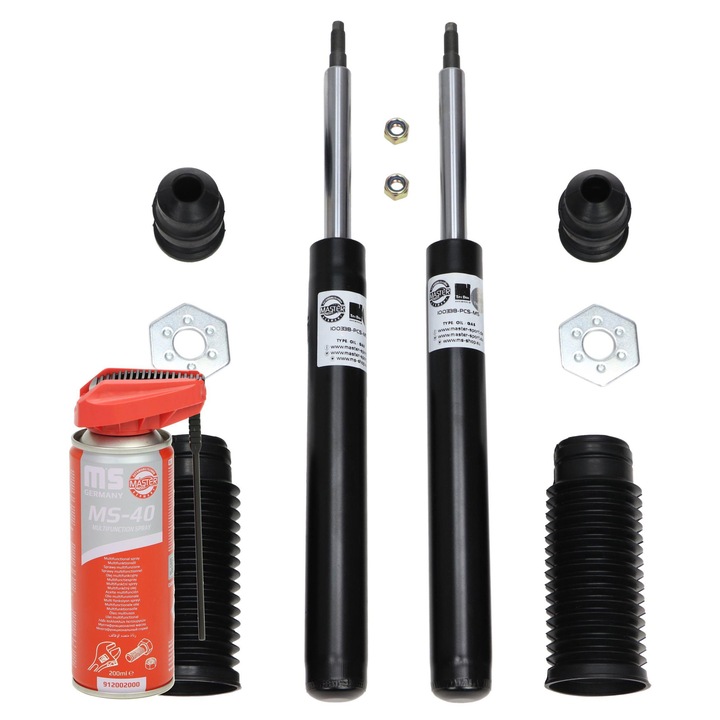 Master-Sport lengéscsillapító készlet, gáz, gumitartóval, 5,1 kg, Bedford, Daewoo, Opel, Vauxhall járművekhez